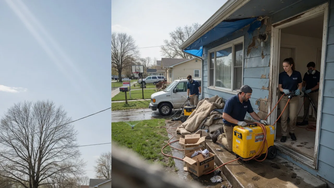 Basement Flood Cleanup in Sandston, VA near me